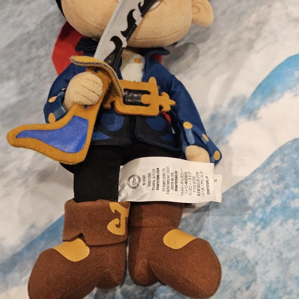 Disney Store‎ Jake & Tick Tock Crocodile Plush Jake and the Never Land Pirates